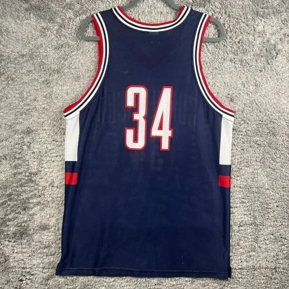 Rare Vintage Nike Ray Allen UCONN Connecticut Huskies Basketball Jersey Large